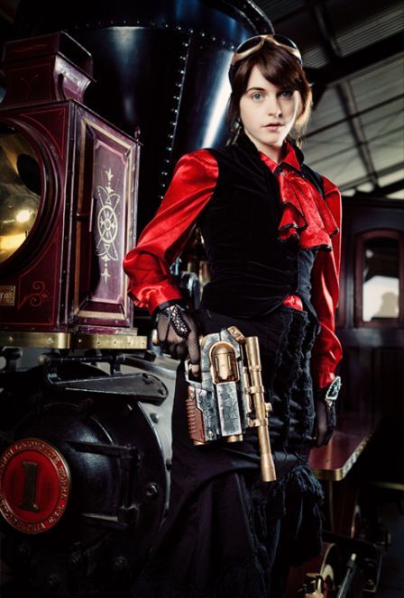 steampunk girl