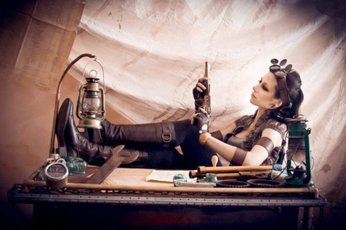 steampunk girl