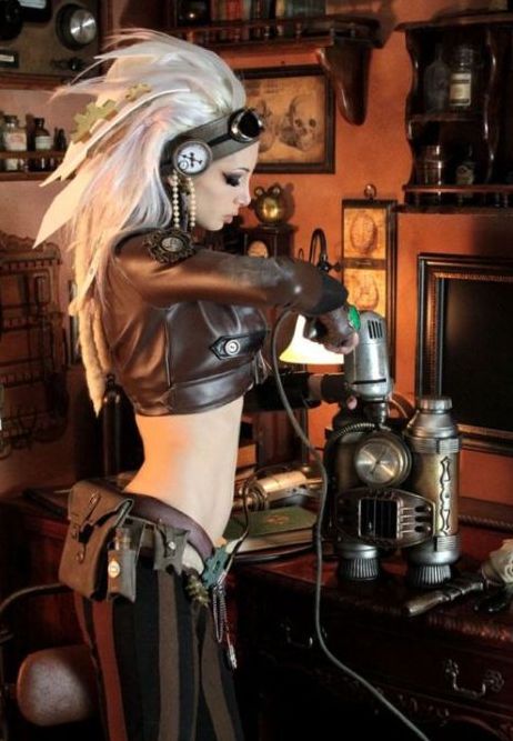 steampunk girl