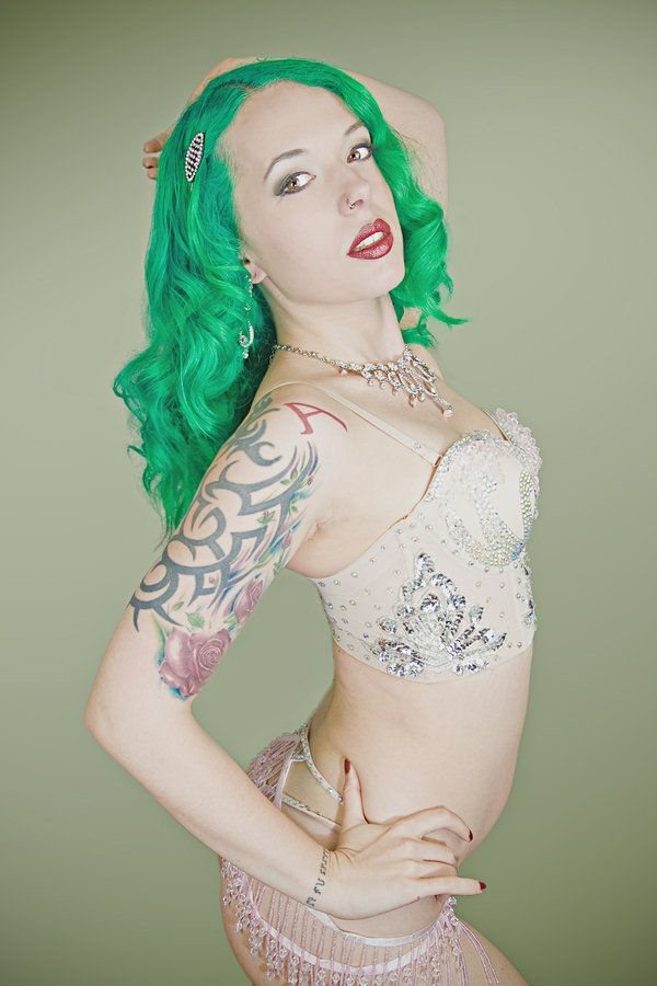 pin-up girl model