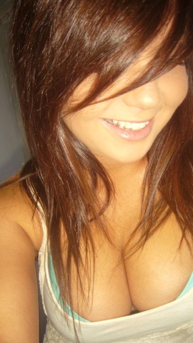 breasts cleavage girl