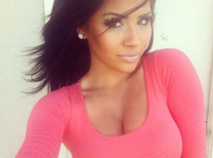 breasts cleavage girl