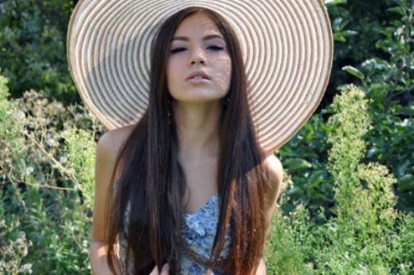 young teen college girl portrait