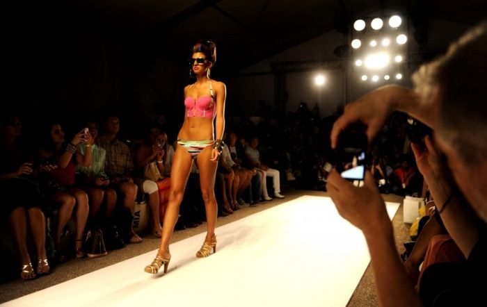 Miami Fashion Week girls, Miami, Florida, United States