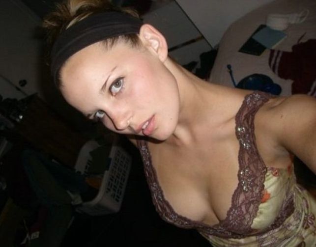 breasts cleavage girl