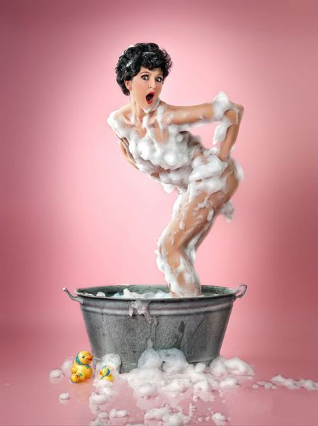 pin-up girl model