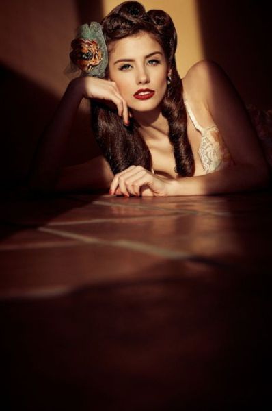 pin-up girl model