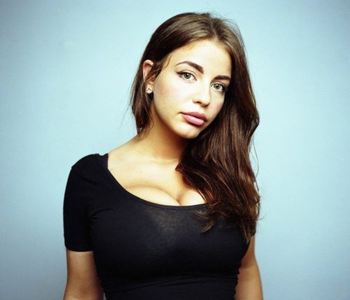 young teen college girl portrait