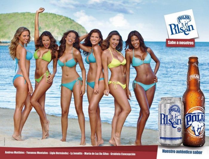 Chicas Polar Pilsen 2013 calendar models