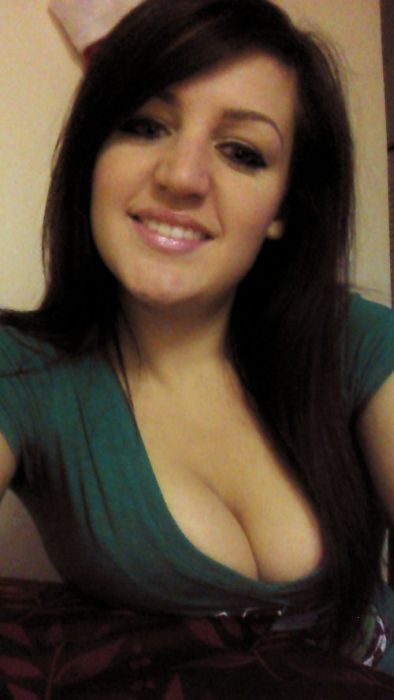 breasts cleavage girl