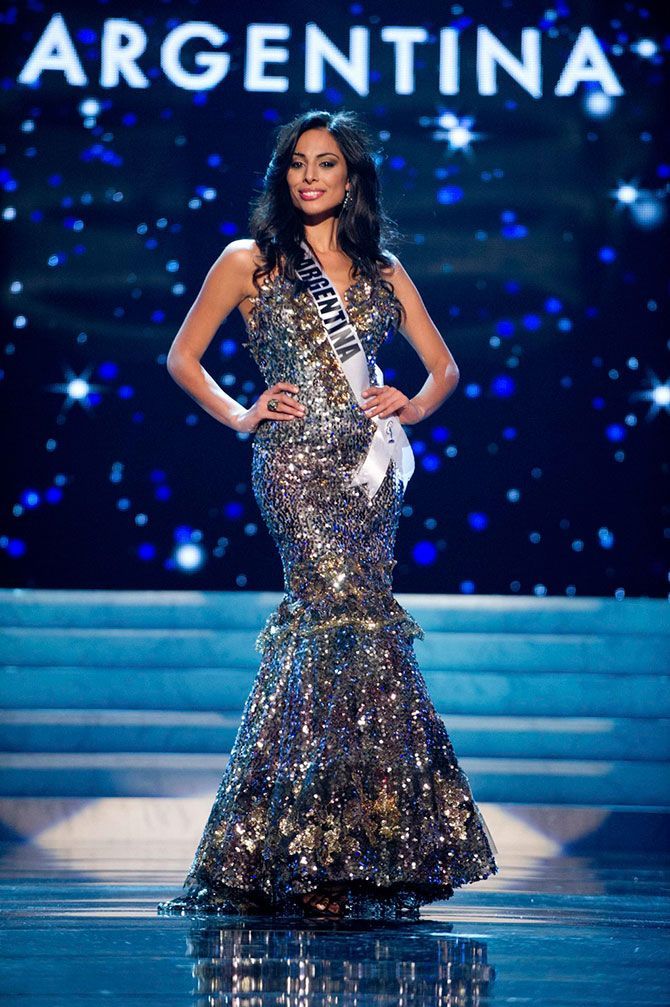 Contestants of beauty pageant, Miss Universe 2012, Las Vegas, Nevada, United States