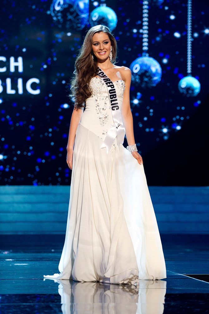 Contestants of beauty pageant, Miss Universe 2012, Las Vegas, Nevada, United States