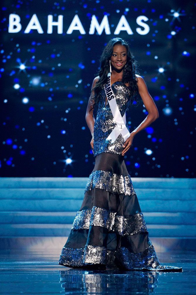 Contestants of beauty pageant, Miss Universe 2012, Las Vegas, Nevada, United States