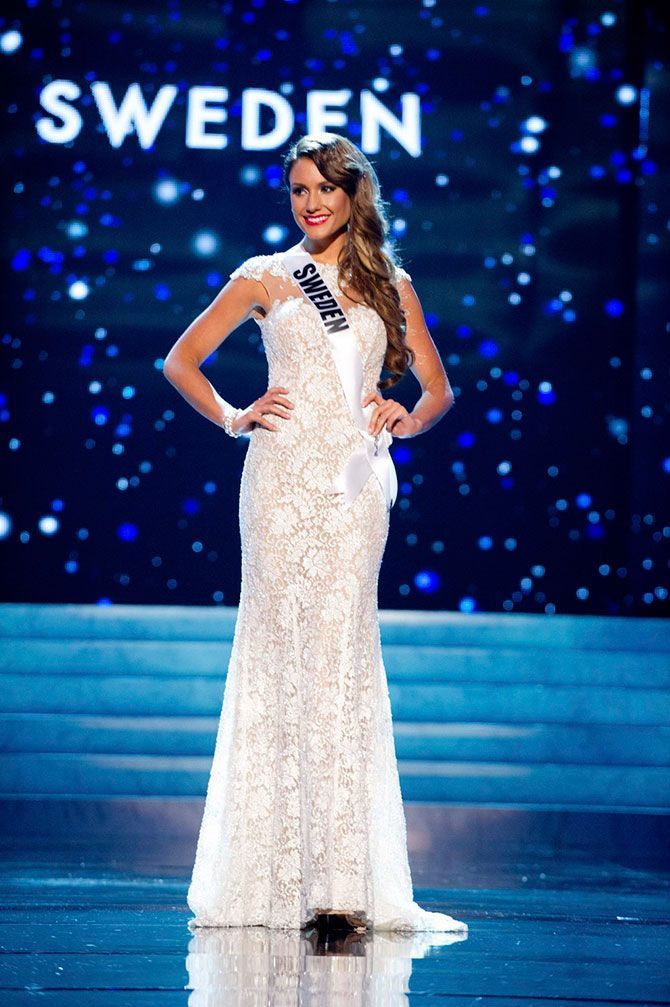 Contestants of beauty pageant, Miss Universe 2012, Las Vegas, Nevada, United States