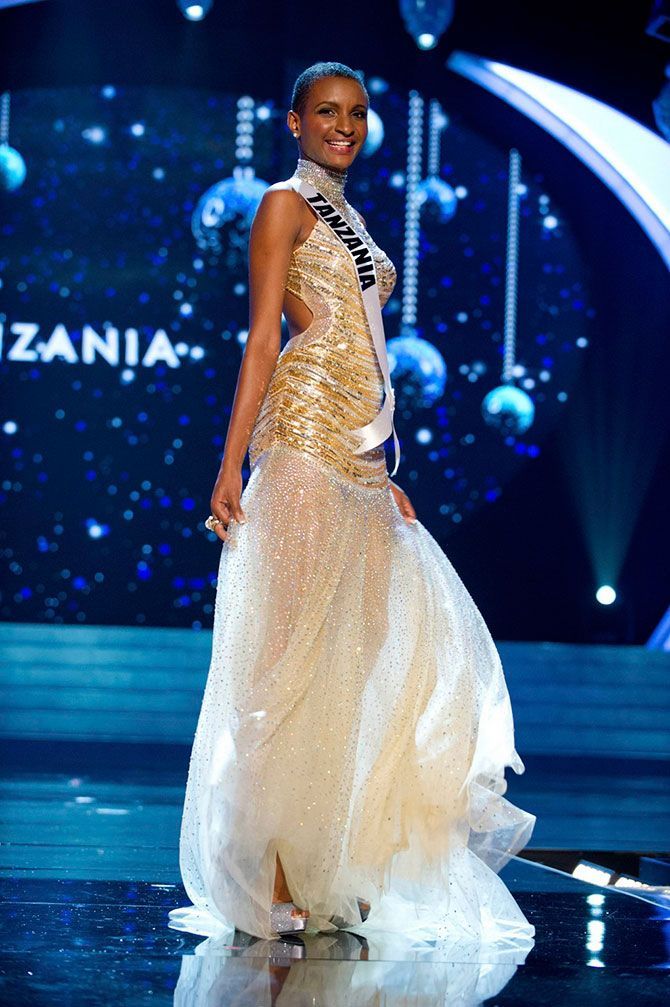 Contestants of beauty pageant, Miss Universe 2012, Las Vegas, Nevada, United States