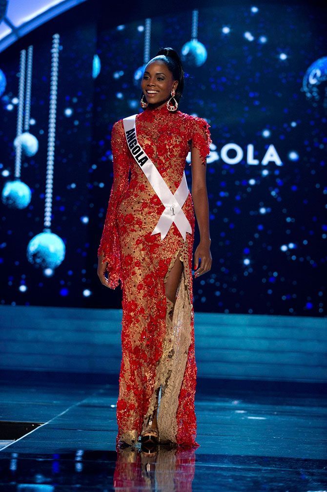 Contestants of beauty pageant, Miss Universe 2012, Las Vegas, Nevada, United States