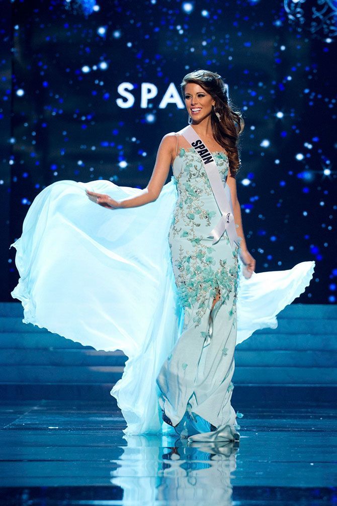 Contestants of beauty pageant, Miss Universe 2012, Las Vegas, Nevada, United States