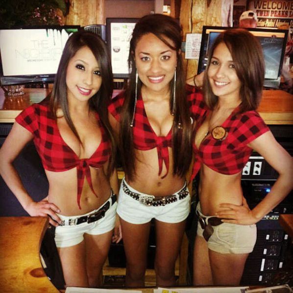 Twin Peaks restaurant girls, Addison, Dallas County, Texas, United States