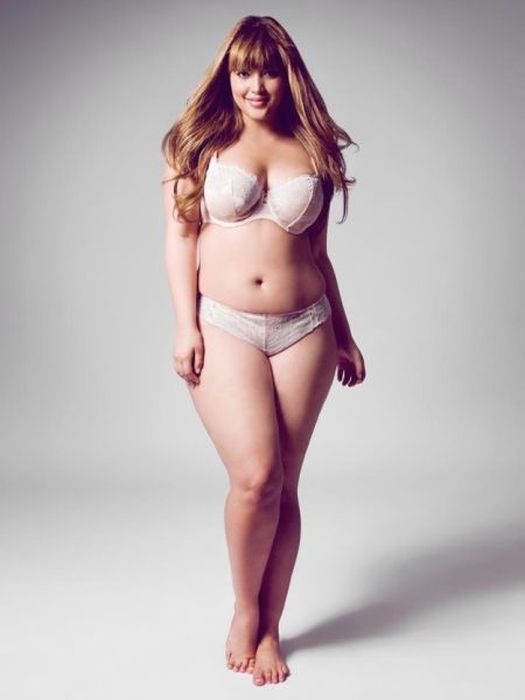 plus-size model