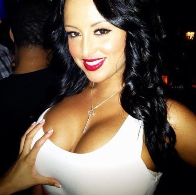 breasts cleavage girl