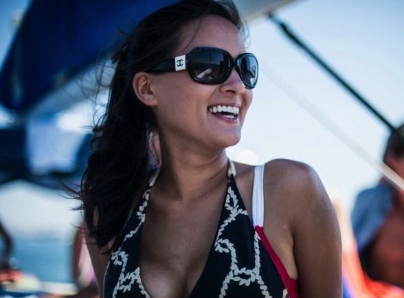 summer bikini beach girls recreate on yacht vessels