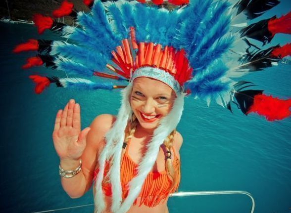 summer bikini beach girls recreate on yacht vessels