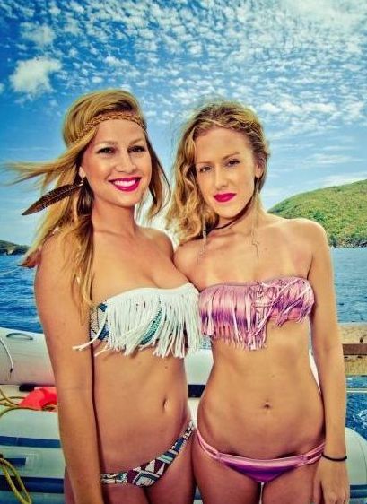 summer bikini beach girls recreate on yacht vessels