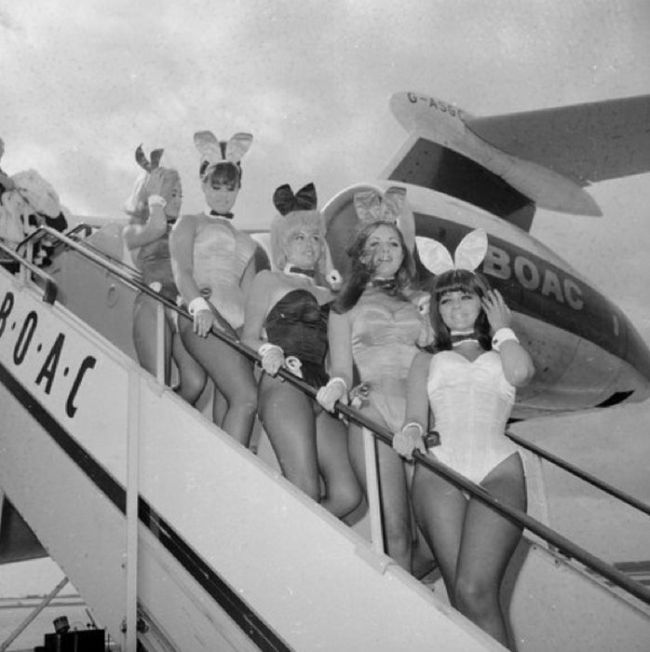 History: Playboy Bunny girls