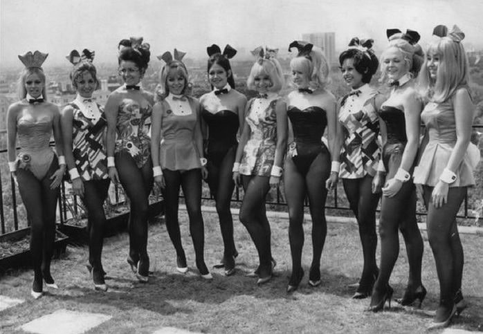 History: Playboy Bunny girls