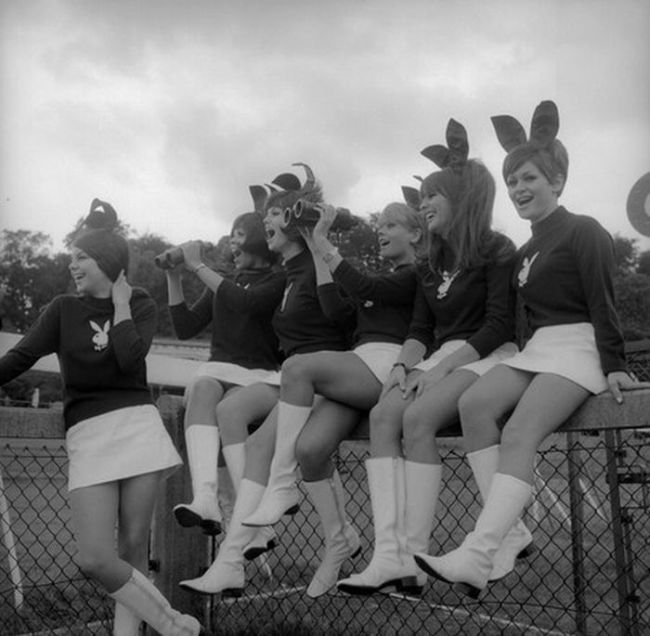 History: Playboy Bunny girls
