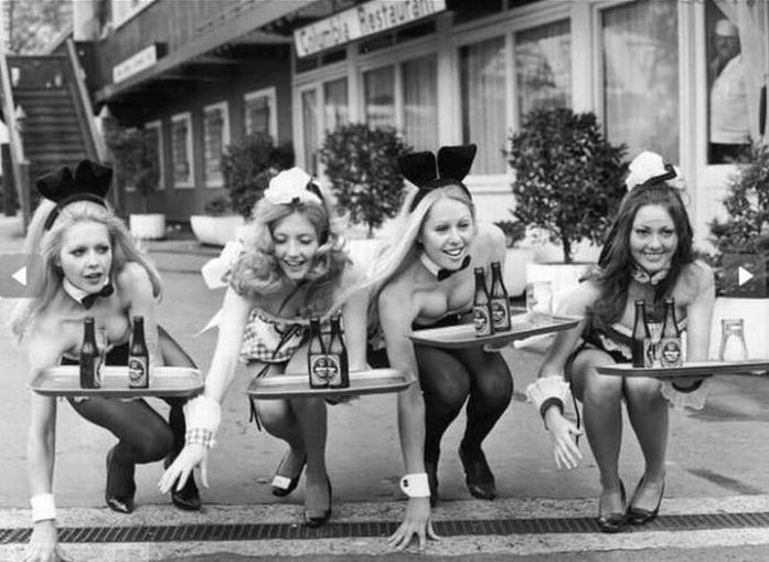 History: Playboy Bunny girls