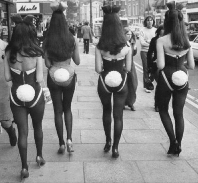 History: Playboy Bunny girls