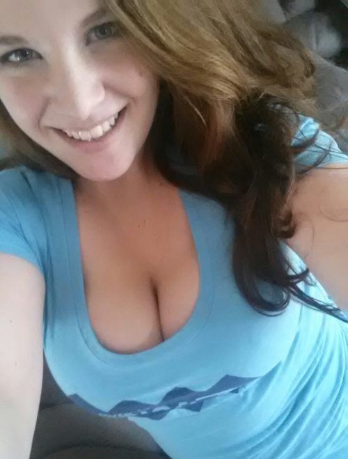 breasts cleavage girl