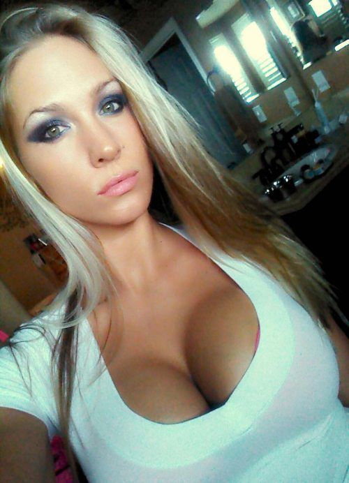 breasts cleavage girl