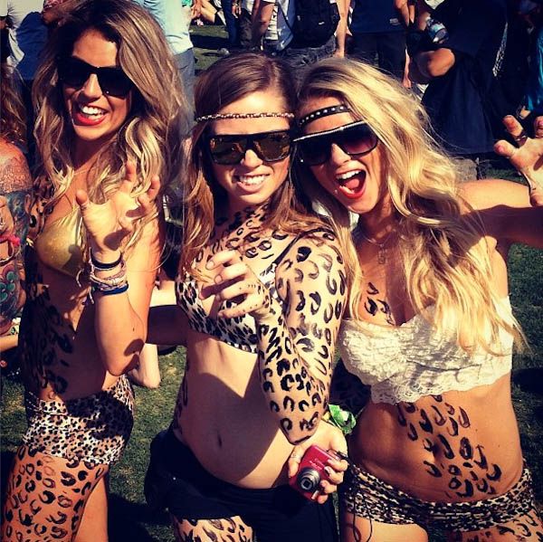 Girls of the Coachella Valley Music and Arts Festival 2013