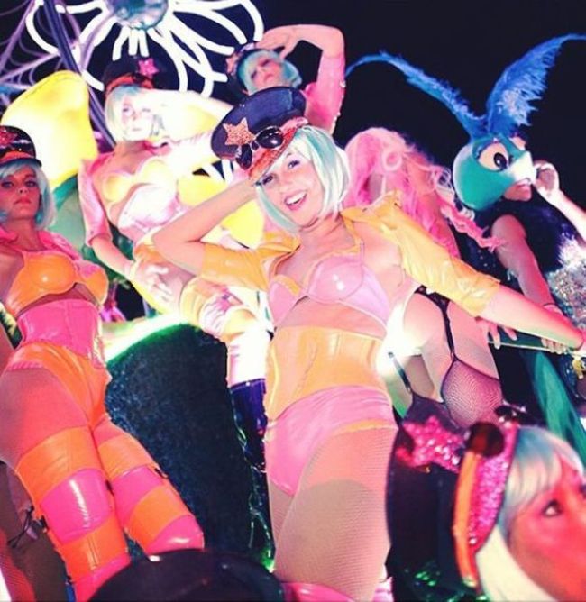 Girls from Electric Daisy Carnival 2013, Las Vegas, United States