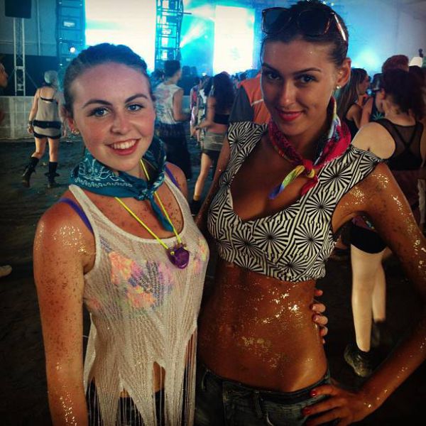 Camp Bisco 2013 girls, Indian Lookout Country Club, New York, United States