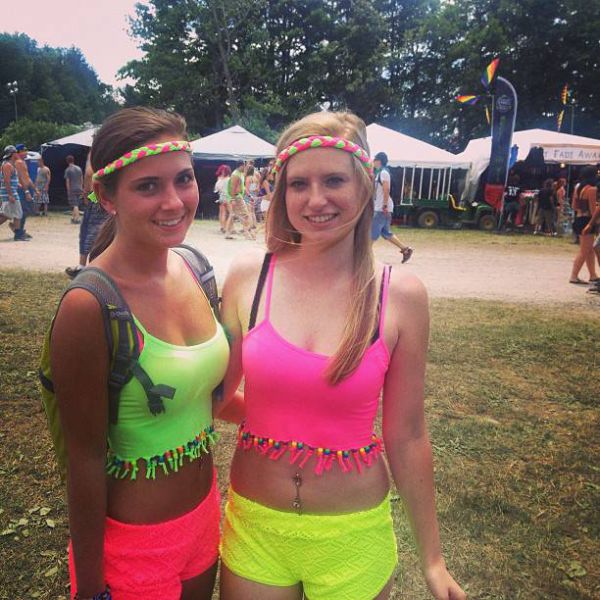 Camp Bisco 2013 girls, Indian Lookout Country Club, New York, United States