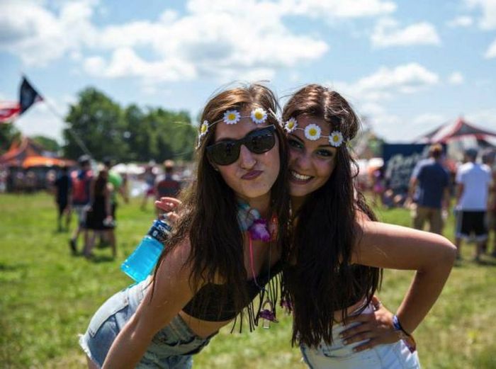 Camp Bisco 2013 girls, Indian Lookout Country Club, New York, United States