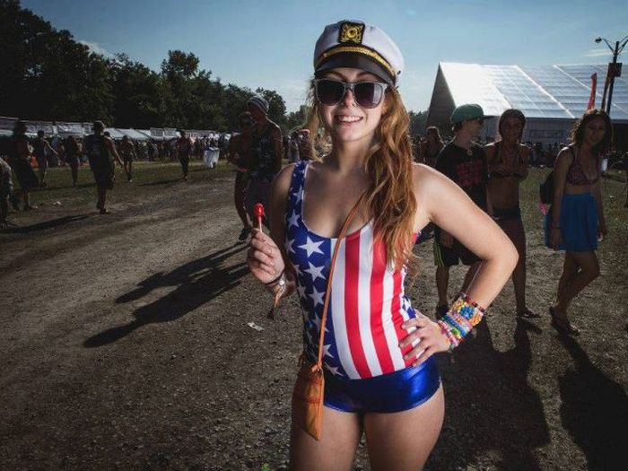 Camp Bisco 2013 girls, Indian Lookout Country Club, New York, United States