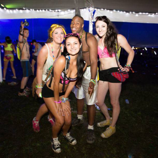 Camp Bisco 2013 girls, Indian Lookout Country Club, New York, United States