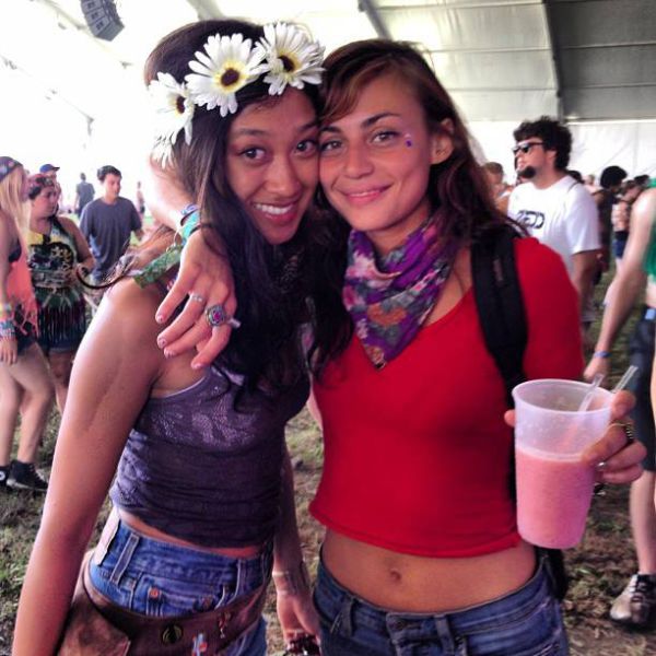 Camp Bisco 2013 girls, Indian Lookout Country Club, New York, United States