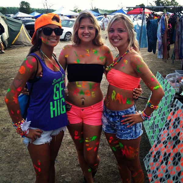 Camp Bisco 2013 girls, Indian Lookout Country Club, New York, United States