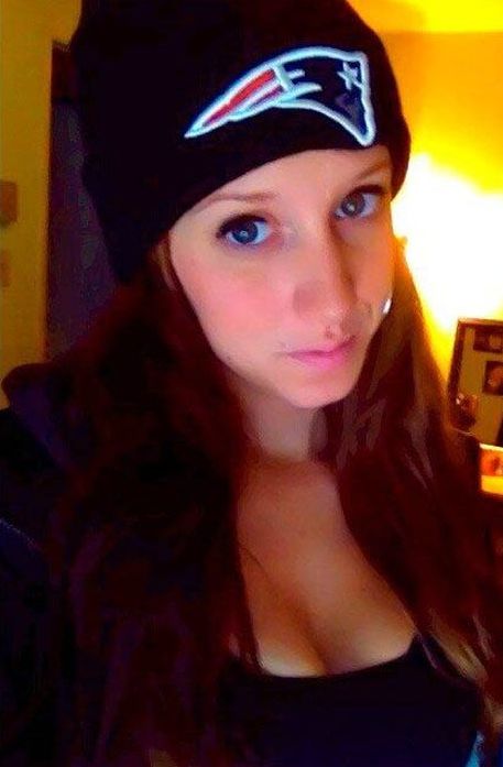 young college girl wearing sport jersey