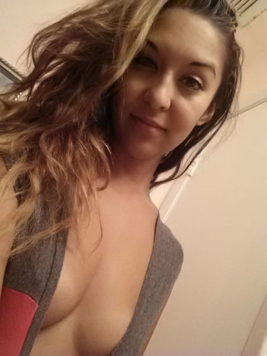 breasts cleavage girl