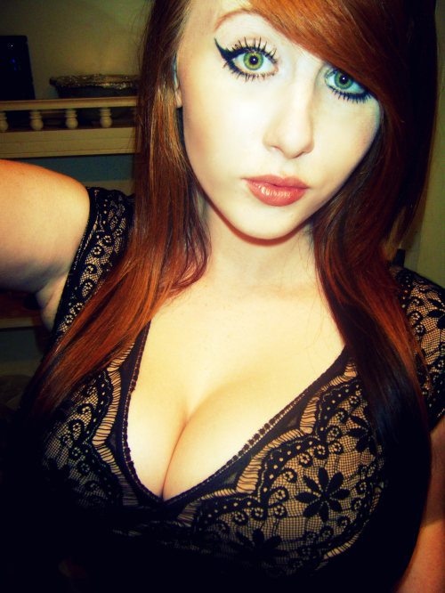 breasts cleavage girl