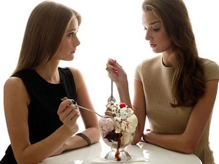 girl with ice cream