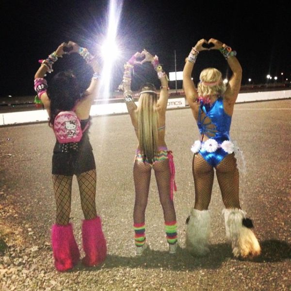 Girls From Electric Daisy Carnival 2014, Las Vegas, United States