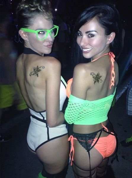 Girls From Electric Daisy Carnival 2014, Las Vegas, United States
