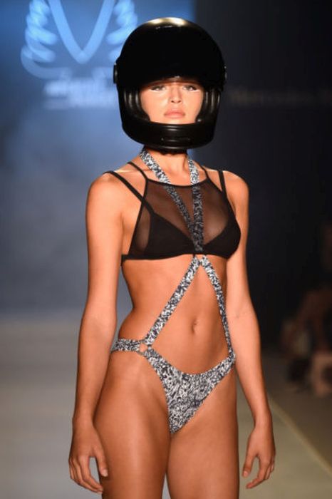 Miami Fashion Week for Swimwear 2014 show girl, Miami, Florida, United States